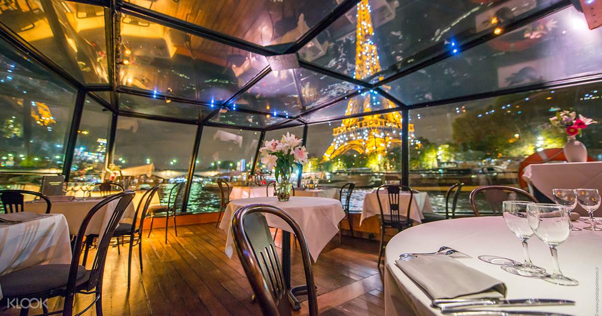 river seine cruise with dinner